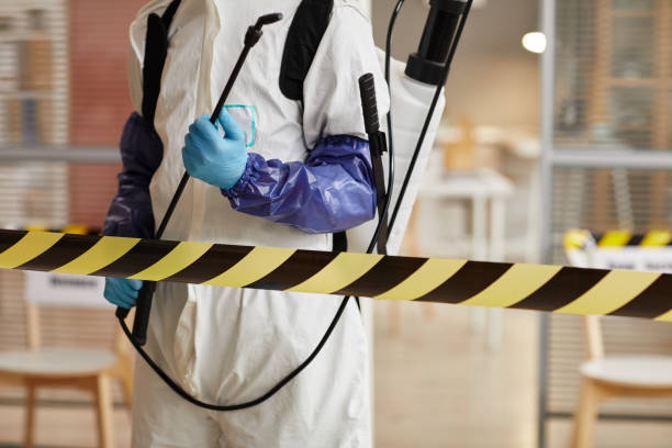 Professional Biohazard technician working in Rye, NH